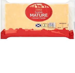 I -Mature coloured cheddar